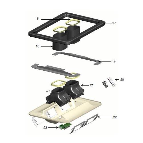GUARNIZIONE EPDM 20X25X2300MM VIESA HOLIDAY