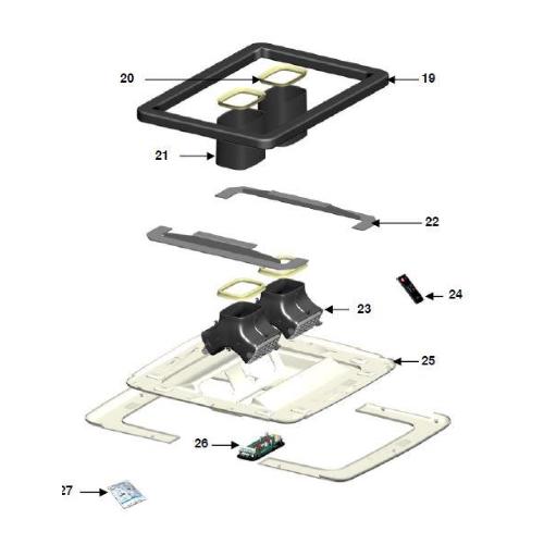MODULO DI COMANDO E CONTROLLO VIESA HOLIDAY III S