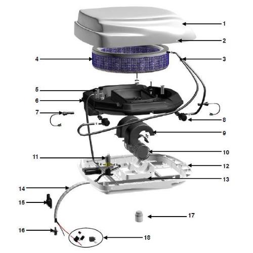 SENSORE LIVELLO PER HOLIDAY I II III III S