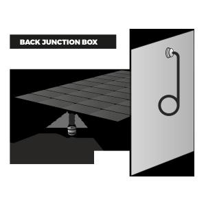 KIT PANNELLO SOLARE MONOCRISTALLINO 105W LIGHT SOLAR EVO + SCE360B MPPT BLUETOOTH