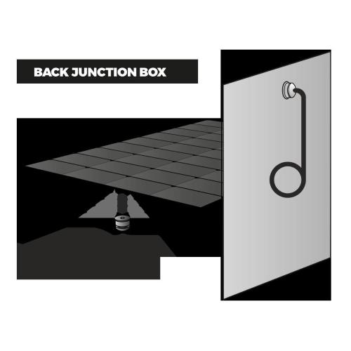 KIT PANNELLO SOLARE MONOCRISTALLINO 105W LIGHT SOLAR EVO + SCE360B MPPT BLUETOOTH