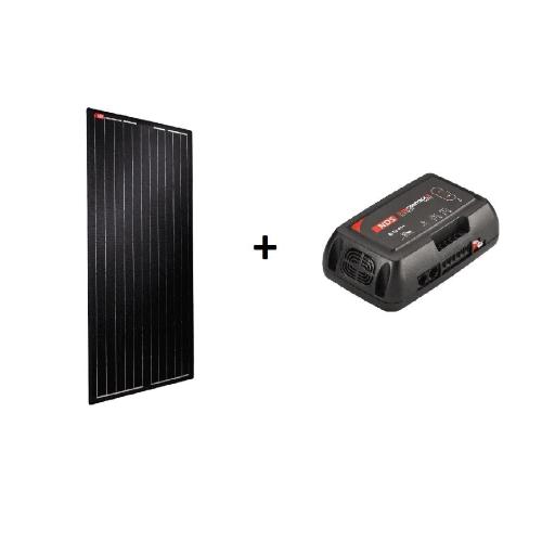 LIGHT SOLAR EVO MONOCRYSTALLINE SOLAR PANEL KIT 200W REAR CABLE GLAND + SCE320B MPPT BLUETOOTH