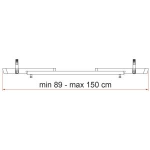 CANALINA PER CARRY-BIKE RAIL QUICK C RED 98656-368