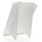 FIXED MALE POWER SOCKET 230V HOLE 135X70MM WHITE COVER ONLY