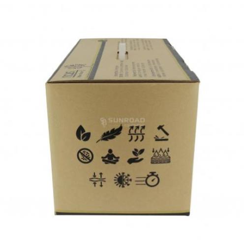 READY BED TERRACOTTA SUMMER/WINTER 130X190 LEFT CUT