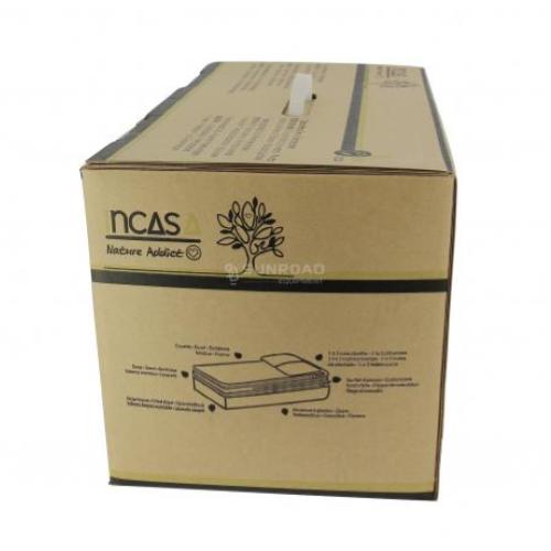 READY BED TERRACOTTA SUMMER/WINTER 130X190 LEFT CUT