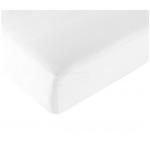 FITTED SHEET LYOCELL WHITE 125X190