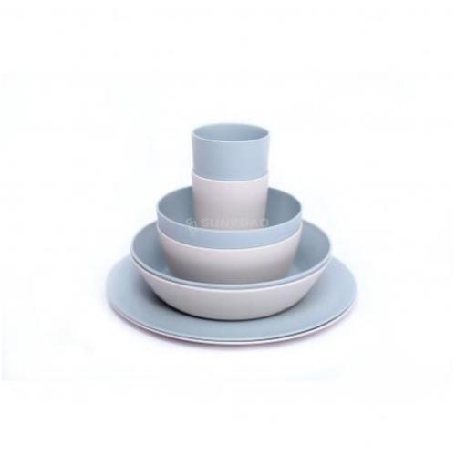 KIT PIATTI IN PLA 8PZ 