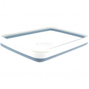 VASCHETTA BACINELLA PIEGHEVOLE IN SILICONE 37X27X12CM