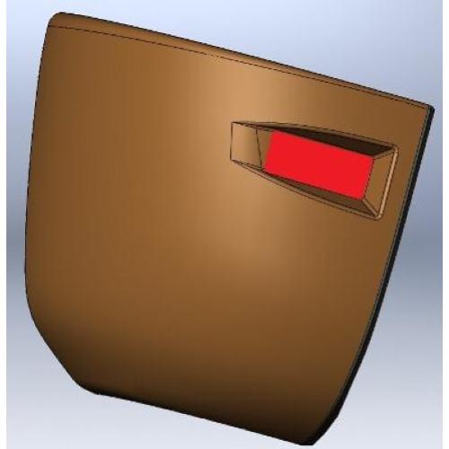 ANGOLARE PARAURTI POST. SX CI RIVIERA F001BA0643