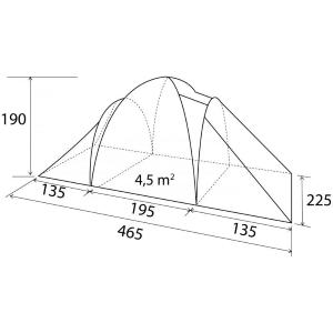 TENDA DA CAMPEGGIO ECHO OUTDOOR 4 0103007N