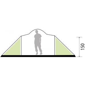 TENDA DA CAMPEGGIO ECHO OUTDOOR 4 0103007N