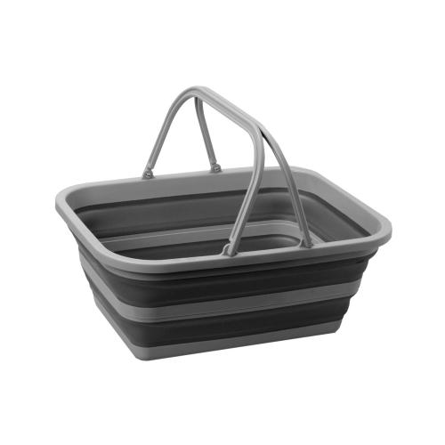 BACINELLA IN SILICONE HODALL FOLD-AWAY NERO/GRIGIO 0203070N.C20