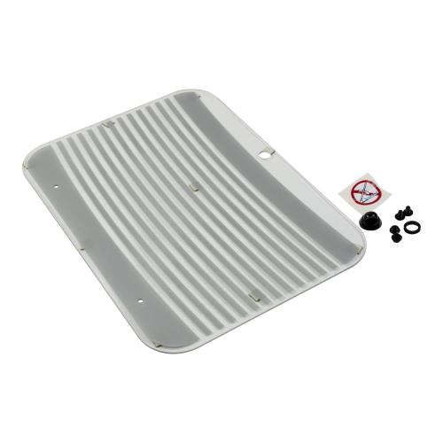 105312145 COPERCHIO IN VETRO PER PIANO COTTURA GRIGIO