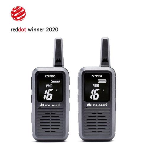 RICETRASMETTITORE PMR 446/LPD PORTATILE MIDLAND 777 PRO 2 RADIO
