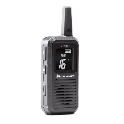 RICETRASMETTITORE PMR 446/LPD PORTATILE MIDLAND 777 PRO 2 RADIO