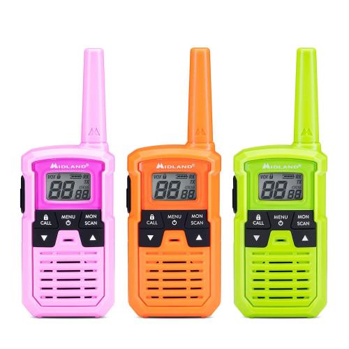 RICETRASMETTITORE PMR 446 PORTATILE MIDLAND XT10 PRO MULTI COLOR 3 RADIO