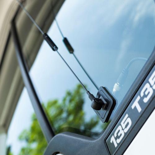 ANTENNA CB PER AUTO E CAMION ATTACCO A VETRO RV65