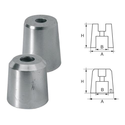 ANODO PER ASSI E ELICHE REGGIANI F-RG-9 Ø 60MM