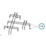 407149576 GRIGLIA SMALTATA PER PIANO COTTURA SMEV MO7103