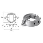 ANODO PER MOTORI LOMBARDINI O.C.9135034 152X100X31MM