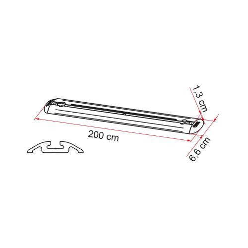 BARRE PER GAVONE GARAGE BARS PREMIUM 200 98655-609
