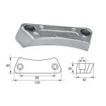 ANODO PER MOTORI VOLVO PENTA F-VP-41 DPH-DPR O.C.3558745 120X40X24MM ALU