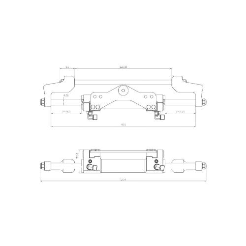 TIMONERIA IDRAULICA COMPLETA FRONTALE FINO A 350HP SEAFIRST