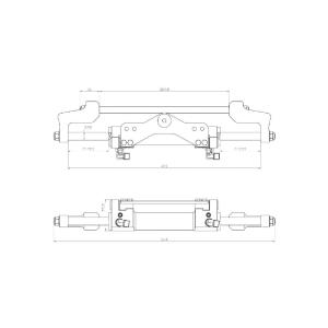 TIMONERIA IDRAULICA COMPLETA FRONTALE FINO A 350HP SEAFIRST WHORK HORSE ALTE PRESTAZIONI