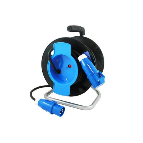 CAVO RETE 230V 20MT A NORMA CEE17 3 X 1,5MM CON ARROTOLATORE