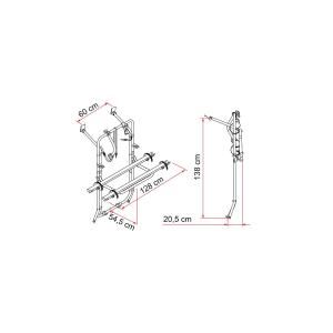 PORTABICI CARRY-BIKE MERCEDES VITO 02096-02-