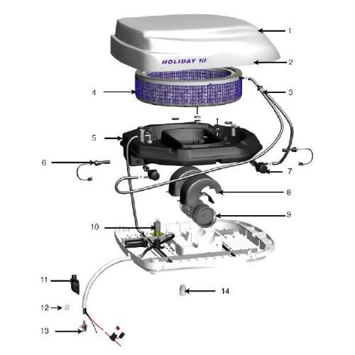 COPERCHIO VIESA HOLIDAY III E IIIS