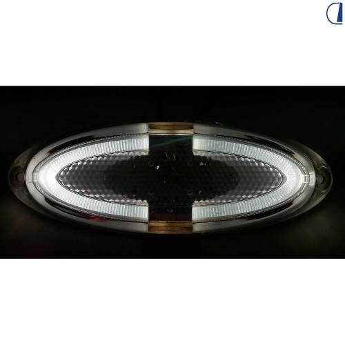 MODULO INGOMBRO ANTERIORE 12VDC BIANCA CON GUIDA LUCE