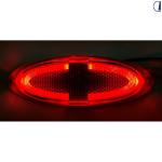 MODULO INGOMBRO POSTERIORE 12VDC ROSSA CON GUIDA LUCE