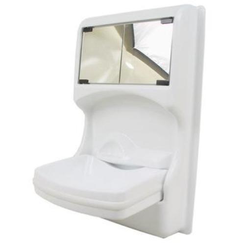 LAVABO PIEGHEVOLE ANTIBES CON MOBILETTO SPECCHIERA