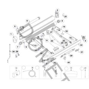 407157207 GUIDA DESTRA PW1500 WHITE