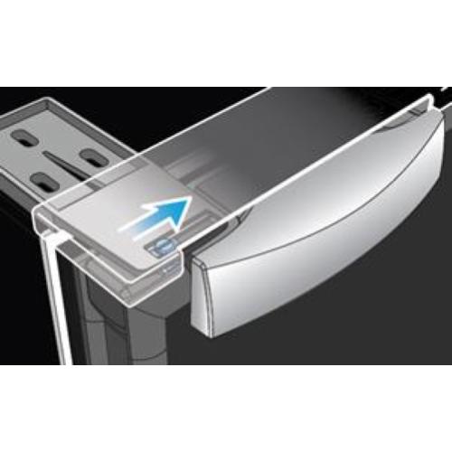 FRIGORIFERO COMPRESSORE DA INCASSO C39I NERO