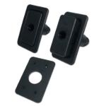 SERRATURA PORTELLONE QUADRO NERA PER ROTORI ZADI/STS