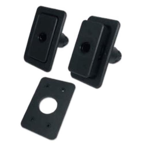 SERRATURA PORTELLONE QUADRO NERA PER ROTORI ZADI/STS