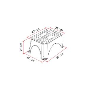 GRADINO PLASTICO STEP 02950-01-
