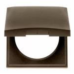 CORNICE UN MODULO CON COPERCHIO MARRONE BERKER