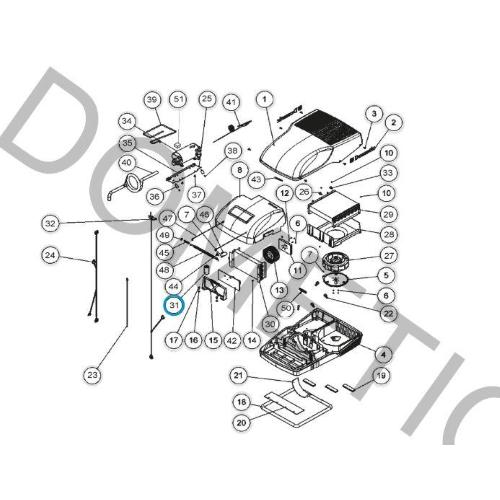 386012516 DADO CLIMATIZZATORI DOMETIC