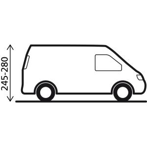 TENDA PER VAN TRAILS HC AIRTECH 245-280CM 0102975N