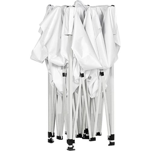 GAZEBO ZEBÒ ENJOY 2.0 3X3 BIANCO PALERIA ACCIAIO 0102211N.C00 