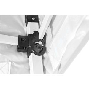 GAZEBO ZEBÒ ENJOY 2.0 3X3 BIANCO PALERIA ACCIAIO 0102211N.C00 