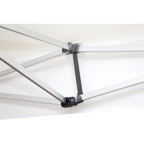 GAZEBO ZEBÒ ENJOY 2.0 3X3 BIANCO PALERIA ACCIAIO 0102211N.C00 