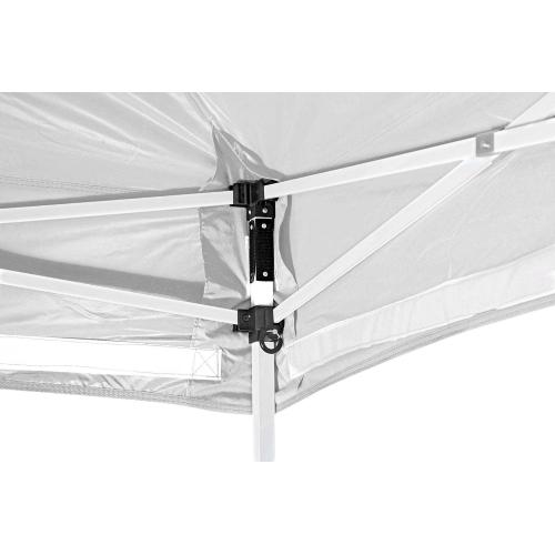 GAZEBO ZEBÒ ENJOY 2.0 3X3 BIANCO PALERIA ACCIAIO 0102211N.C00 