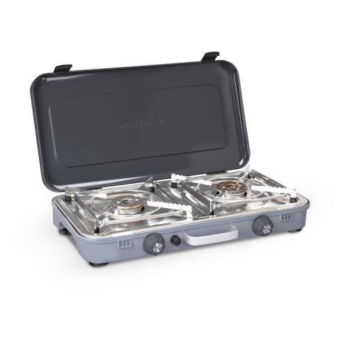 FORNELLO DA CAMPEGGIO DEVIL KOOKMASTER 2F SENZA PIASTRE 30MBAR 0708061N