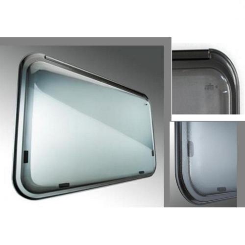 FINESTRA COMPASSO C/SERIGRAFIA GRIGIA F26 450X550S