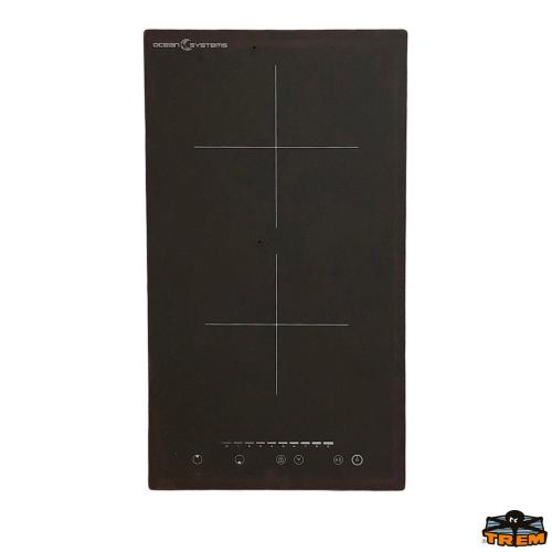 PIANO COTTURA ELETTRICO A INDUZIONE CON 2 PIASTRE 1200+1600W